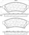 Picture of StopTech Street Brake Pads