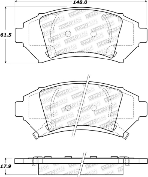 Picture of StopTech Street Brake Pads