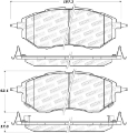 Picture of StopTech Street Brake Pads