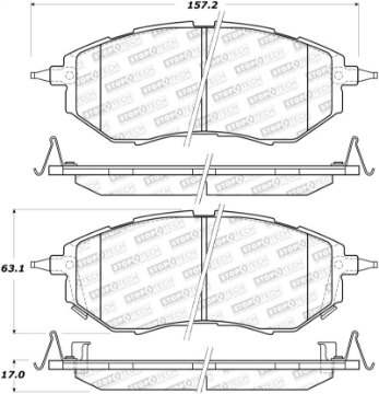 Picture of StopTech Street Brake Pads