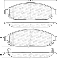 Picture of StopTech Street Brake Pads