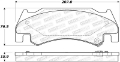 Picture of StopTech Street Brake Pads
