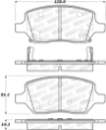 Picture of StopTech Street Brake Pads