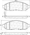Picture of StopTech Street Brake Pads