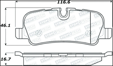 Picture of StopTech Street Brake Pads