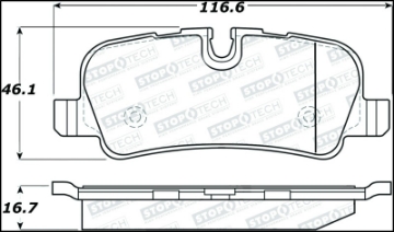 Picture of StopTech Street Brake Pads