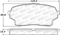 Picture of StopTech Street Brake Pads
