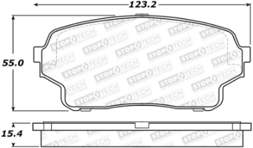 Picture of StopTech Street Brake Pads