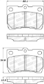 Picture of StopTech Street Brake Pads
