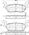 Picture of StopTech Street Brake Pads