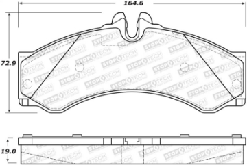 Picture of StopTech Street Brake Pads