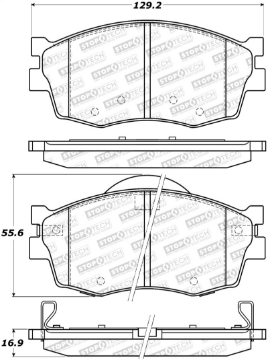 Picture of StopTech Street Brake Pads