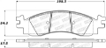 Picture of StopTech Street Brake Pads