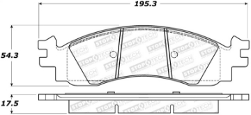 Picture of StopTech Street Brake Pads