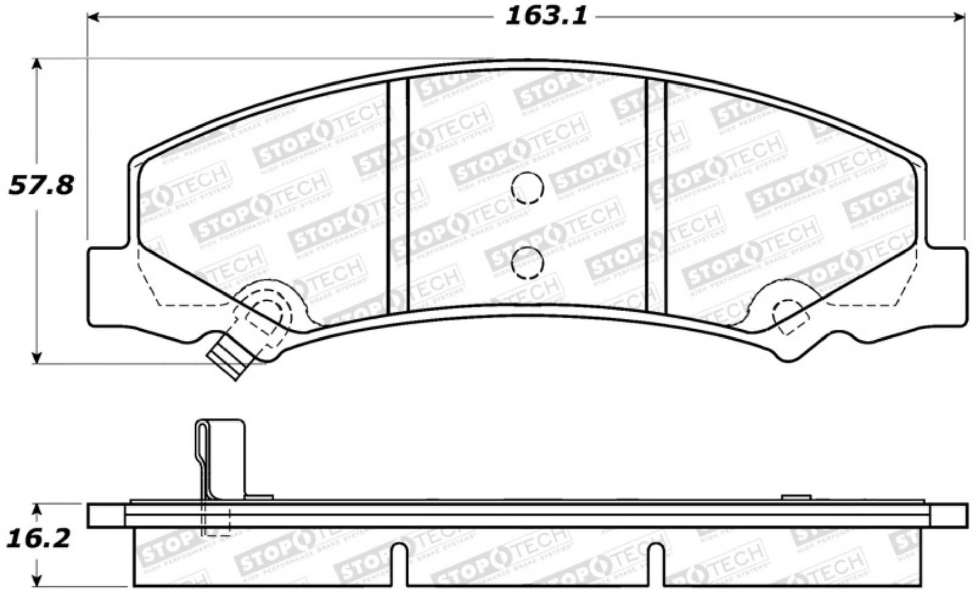 Picture of StopTech Street Brake Pads