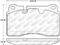 Picture of StopTech Street Brake Pads