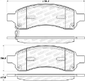 Picture of StopTech Street Brake Pads