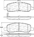 Picture of StopTech Street Brake Pads