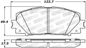 Picture of StopTech Street Brake Pads