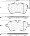 Picture of StopTech Street Brake Pads