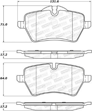 Picture of StopTech Street Brake Pads