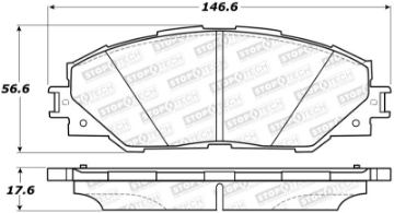 Picture of StopTech Street Brake Pads