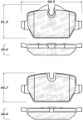 Picture of StopTech Street Brake Pads