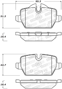 Picture of StopTech Street Brake Pads