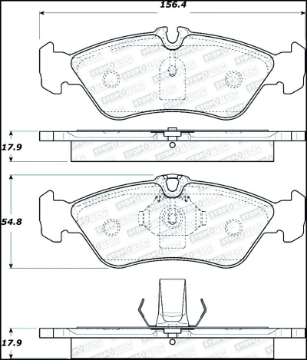 Picture of StopTech Street Brake Pads