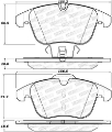 Picture of StopTech Street Brake Pads