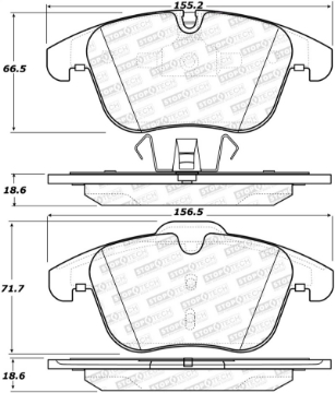 Picture of StopTech Street Brake Pads