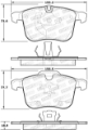 Picture of StopTech Street Brake Pads