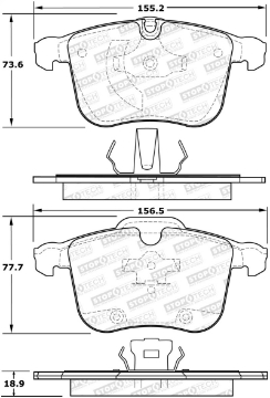 Picture of StopTech Street Brake Pads
