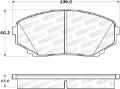 Picture of StopTech Street Brake Pads