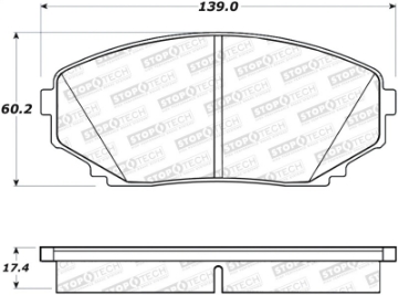 Picture of StopTech Street Brake Pads