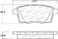 Picture of StopTech Street Brake Pads