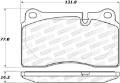 Picture of StopTech Street Brake Pads