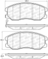 Picture of StopTech Street Brake Pads
