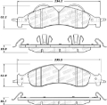 Picture of StopTech Street Brake Pads