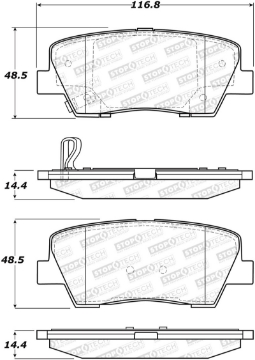 Picture of StopTech Street Brake Pads