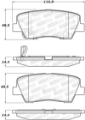 Picture of StopTech Street Brake Pads