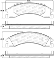 Picture of StopTech Street Brake Pads