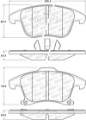 Picture of StopTech Street Brake Pads - Front
