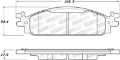 Picture of StopTech Street Brake Pads - Front