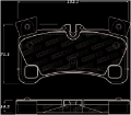 Picture of StopTech Street Brake Pads - Front