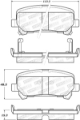 Picture of StopTech Street Brake Pads - Front