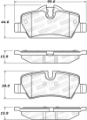 Picture of StopTech Street Brake Pads - Front