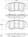 Picture of StopTech Street Brake Pads - Front
