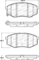 Picture of StopTech Street Brake Pads - Front