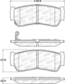 Picture of StopTech Street Brake Pads - Front